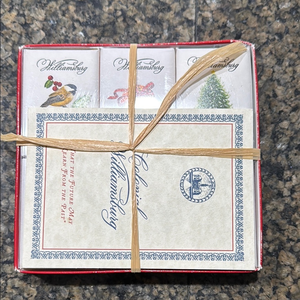 Williamsburg Holiday Soap Set 2009